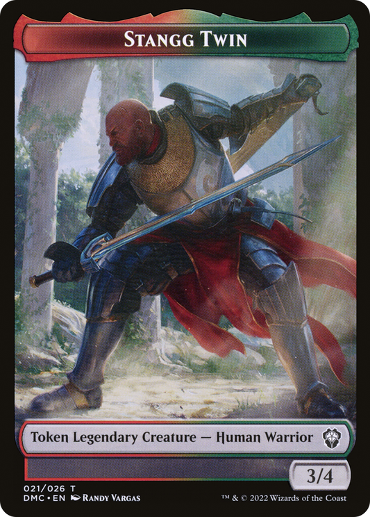 Stangg Twin (TDMU-021) - Dominaria United Tokens