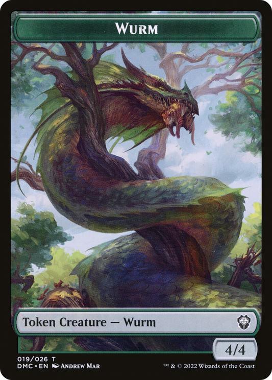 Wurm (TDMU-019) - Dominaria United Tokens