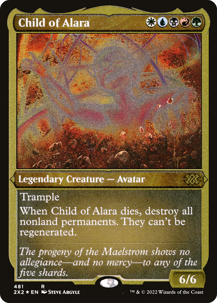 Child of Alara (Foil Etched) [Double Masters 2022]
