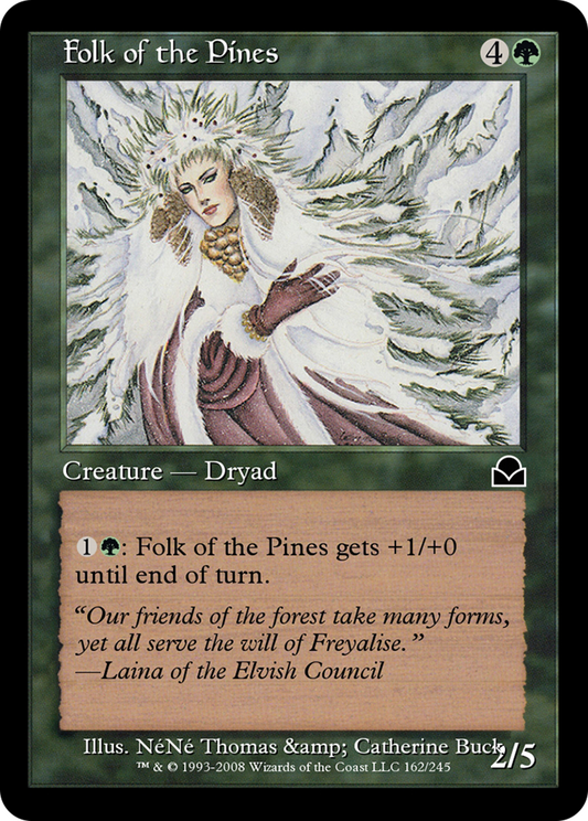 Folk of the Pines (ME2-162) - Masters Edition II Foil
