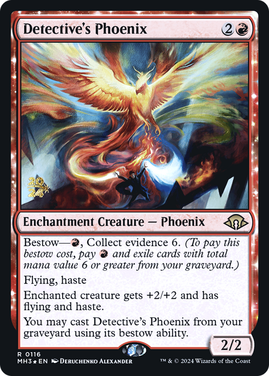 Detective's Phoenix [Modern Horizons 3 Prerelease Promos]