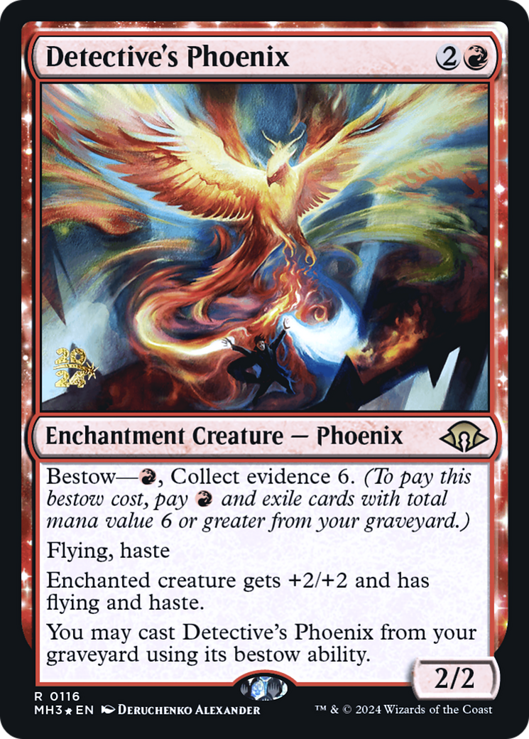 Detective's Phoenix [Modern Horizons 3 Prerelease Promos]