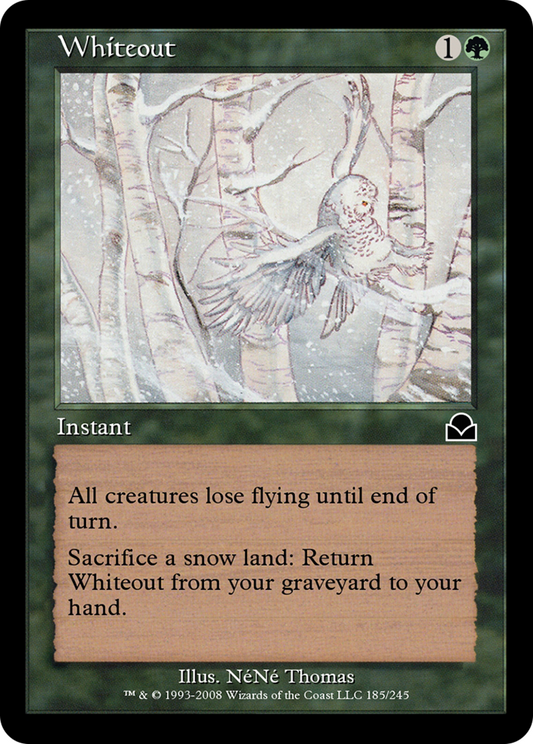 Whiteout (ME2-185) - Masters Edition II Foil