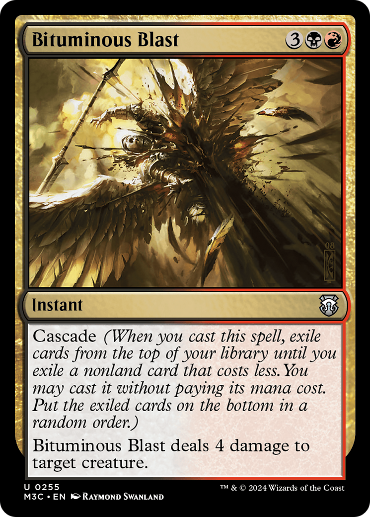 Bituminous Blast (M3C-255) - Modern Horizons 3 Commander Foil