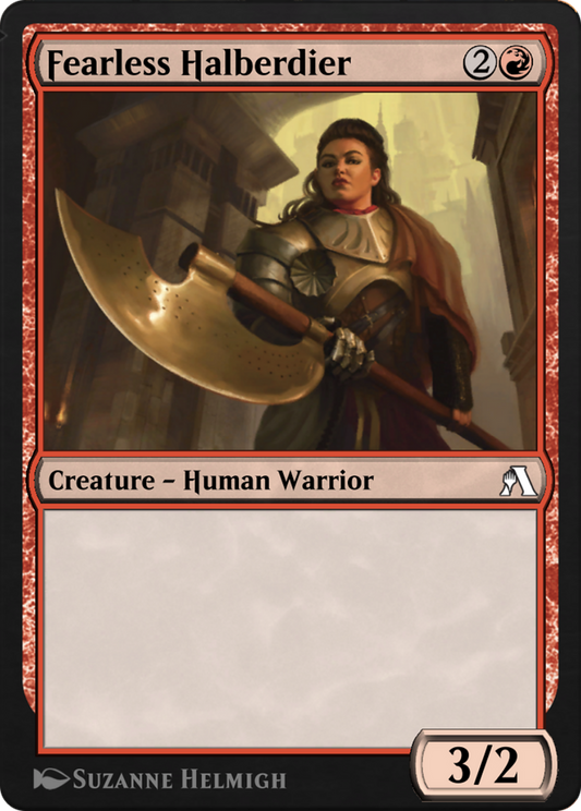 Fearless Halberdier (ANB-069) - Arena Beginner Set