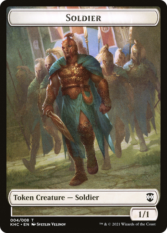 Soldier (TKHC-004) - Kaldheim Commander Tokens