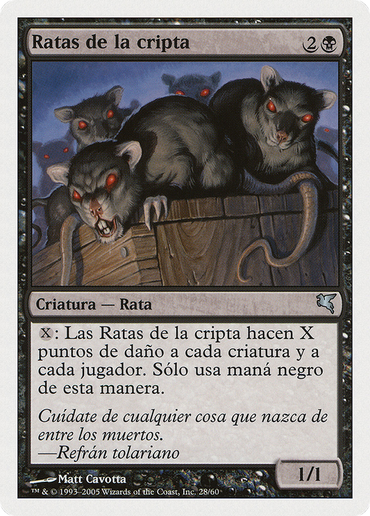 Crypt Rats (PSAL-A28) - Salvat 2005