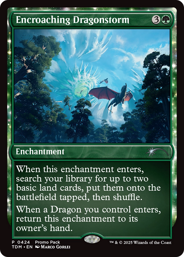 Encroaching Dragonstorm [Tarkir: Dragonstorm Promos]