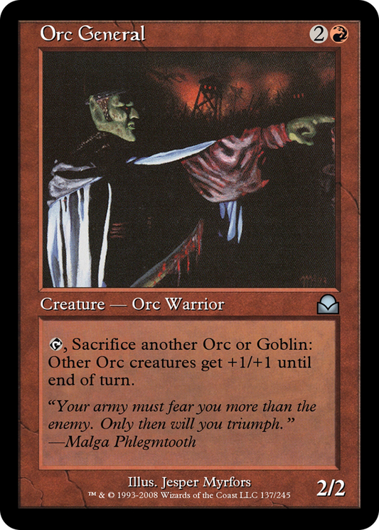Orc General (ME2-137) - Masters Edition II