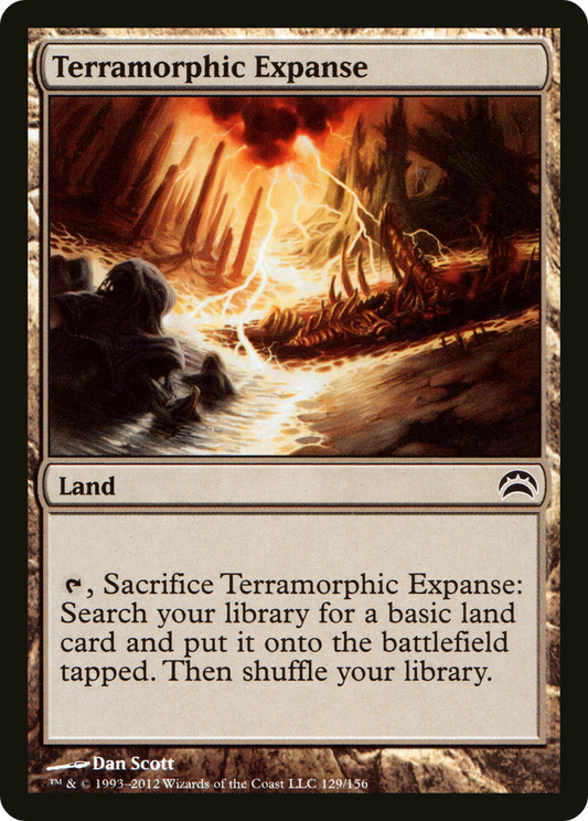 Terramorphic Expanse (PC2-129) - Planechase 2012 Foil