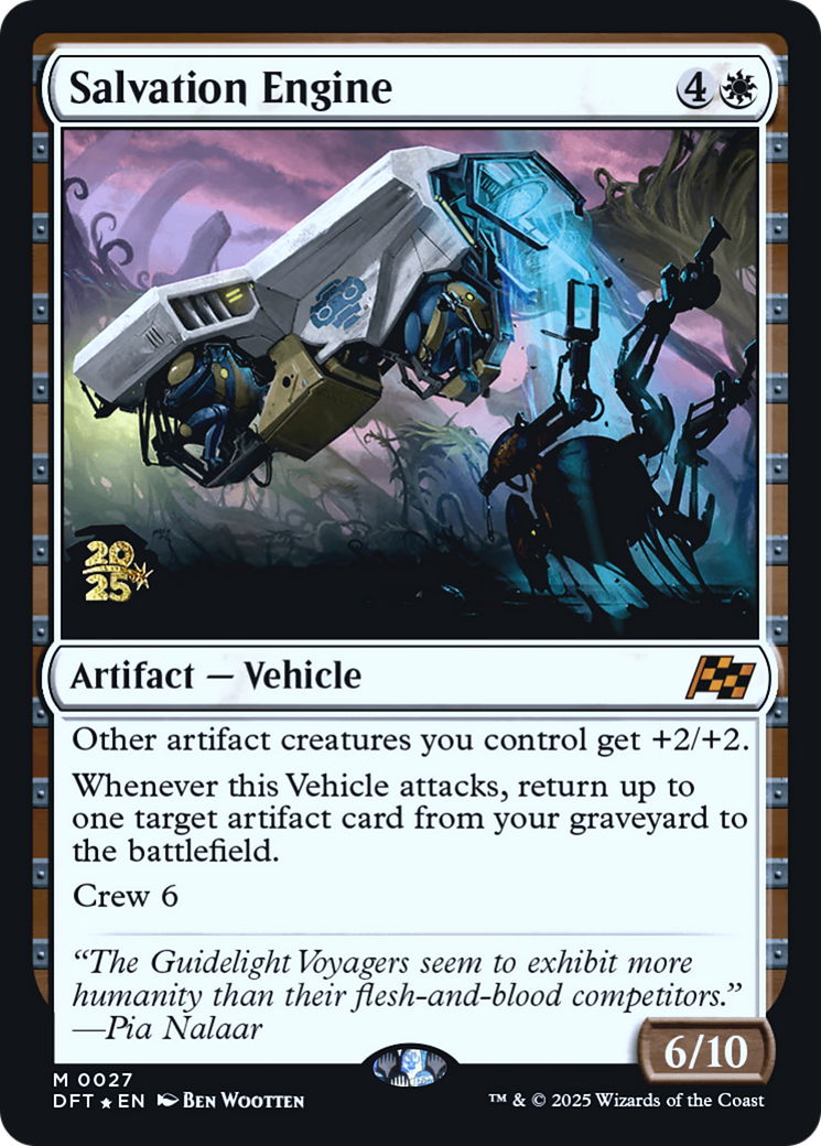 Salvation Engine [Aetherdrift Prerelease Promos]