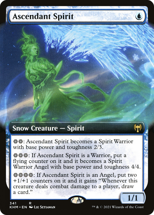 Ascendant Spirit (Extended Art) [Kaldheim]