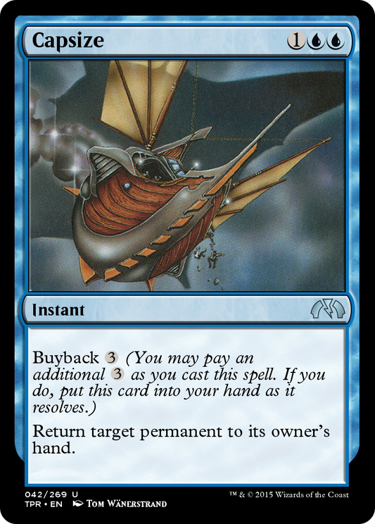 Capsize (TPR-042) - Tempest Remastered Foil