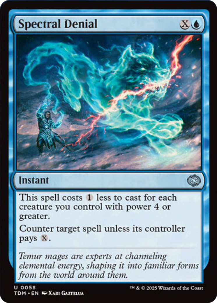 Spectral Denial [Tarkir: Dragonstorm]