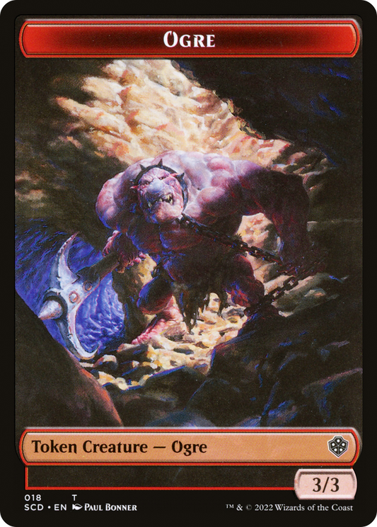 Ogre (TSCD-018) - Starter Commander Deck Tokens Foil