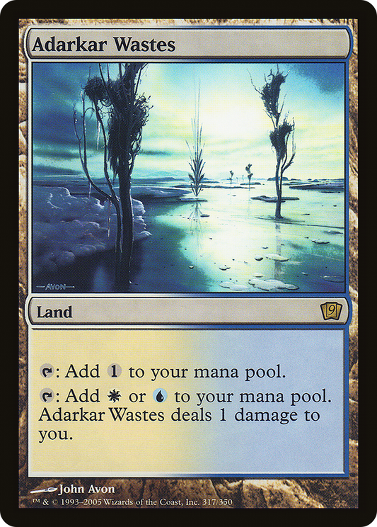 Adarkar Wastes [Ninth Edition]