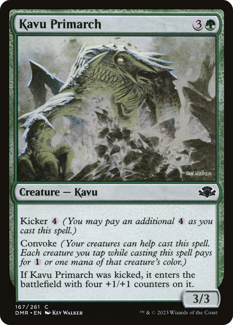 Kavu Primarch [Dominaria Remastered]
