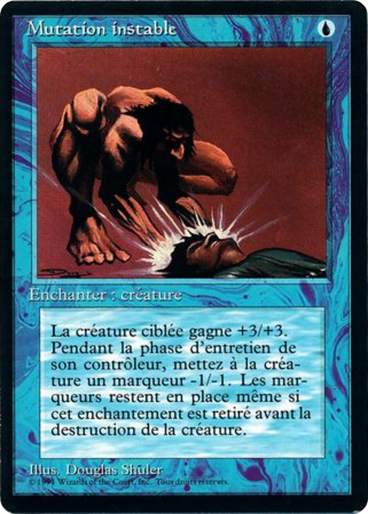 Unstable Mutation (FBB-) - Foreign Black Border