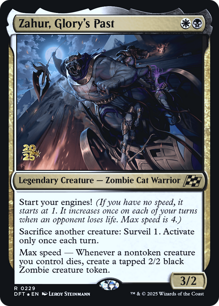 Zahur, Glory's Past [Aetherdrift Prerelease Promos]