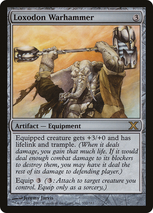 Loxodon Warhammer (10E-332) - Tenth Edition