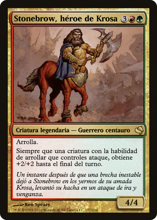 Stonebrow, Krosan Hero (PS11-177) - Salvat 2011