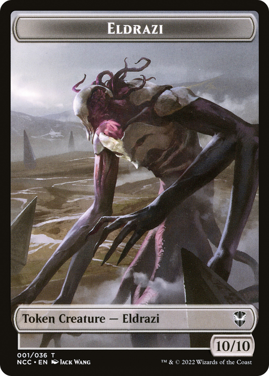 Eldrazi (TNCC-001) - New Capenna Commander Tokens Foil