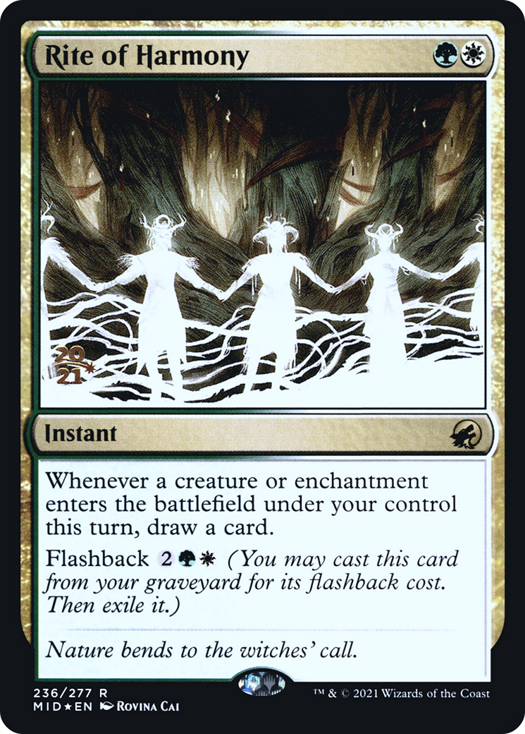 Rite of Harmony [Innistrad: Midnight Hunt Prerelease Promos]