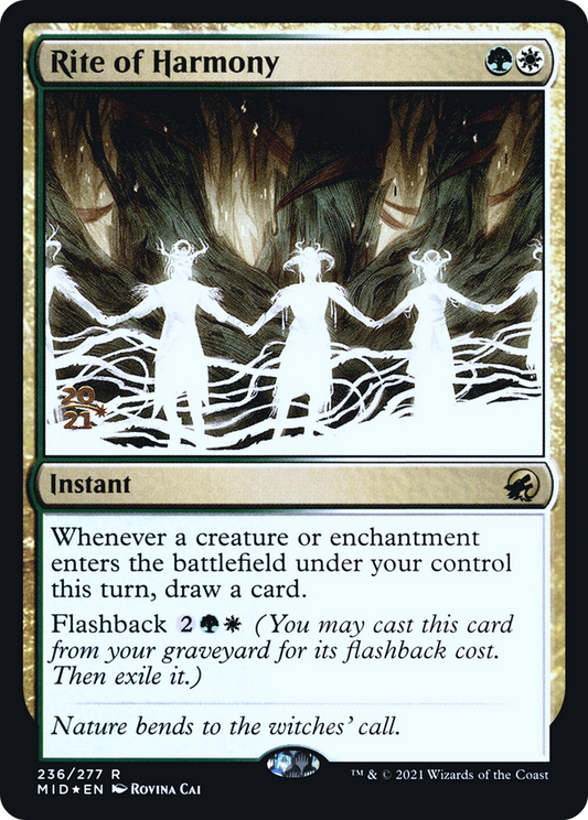 Rite of Harmony [Innistrad: Midnight Hunt Prerelease Promos]