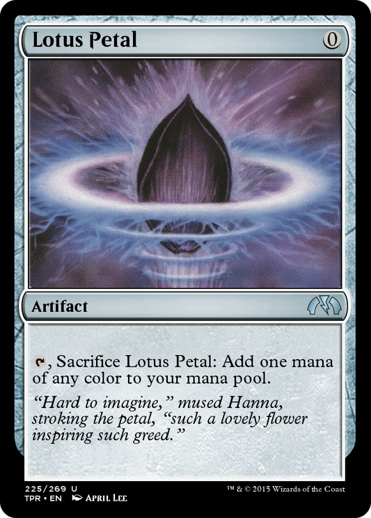 Lotus Petal (TPR-225) - Tempest Remastered Foil