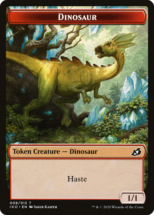 Dinosaur (TIKO-008) - Ikoria: Lair of Behemoths Tokens