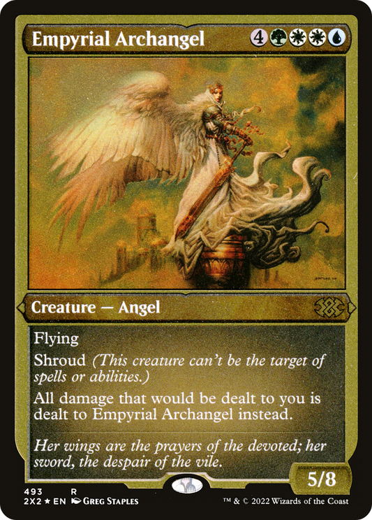 Empyrial Archangel (Foil Etched) [Double Masters 2022]
