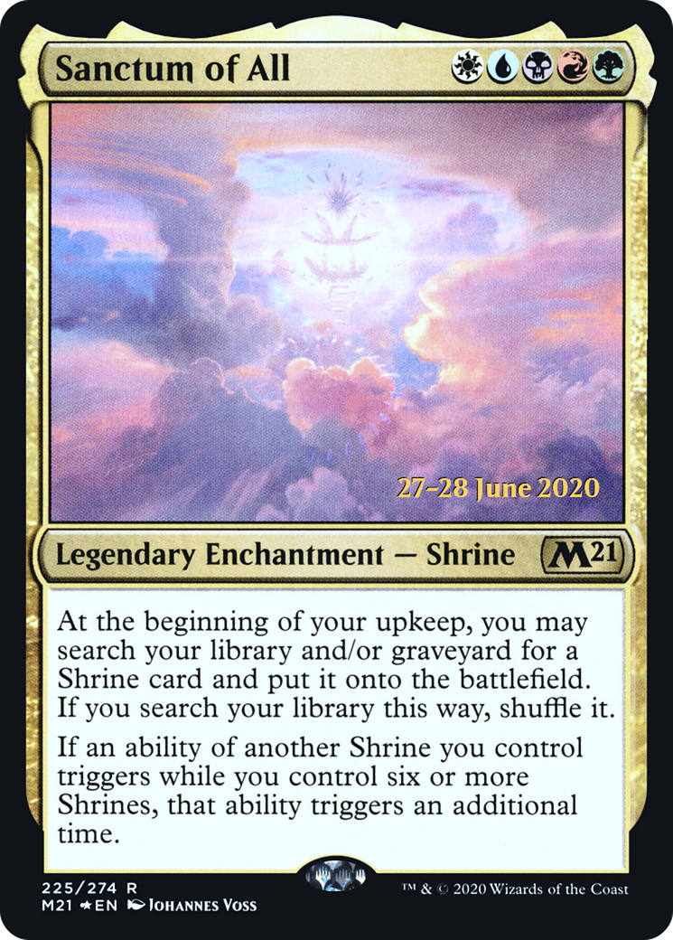 Sanctum of All [Core Set 2021 Prerelease Promos]