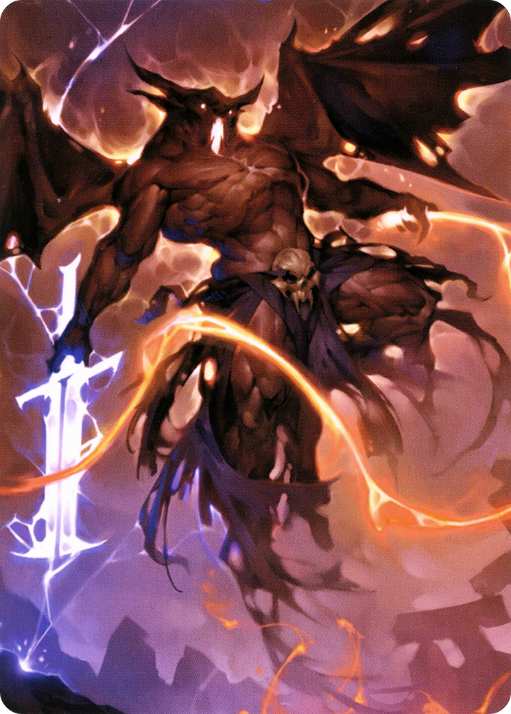 Balor // Balor (ACLB-007) - Battle for Baldur's Gate Art Series (Borderless) Foil