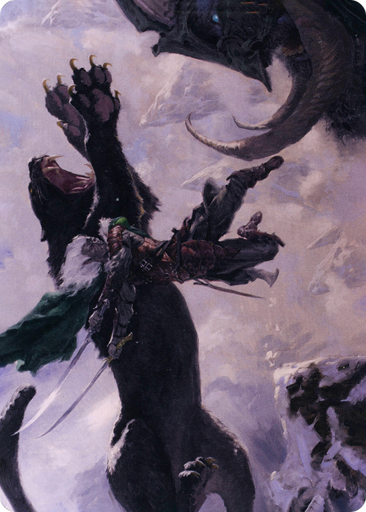 Drizzt Do'Urden // Drizzt Do'Urden (AAFR-052) - Adventures in the Forgotten Realms Art Series (Borderless) Foil