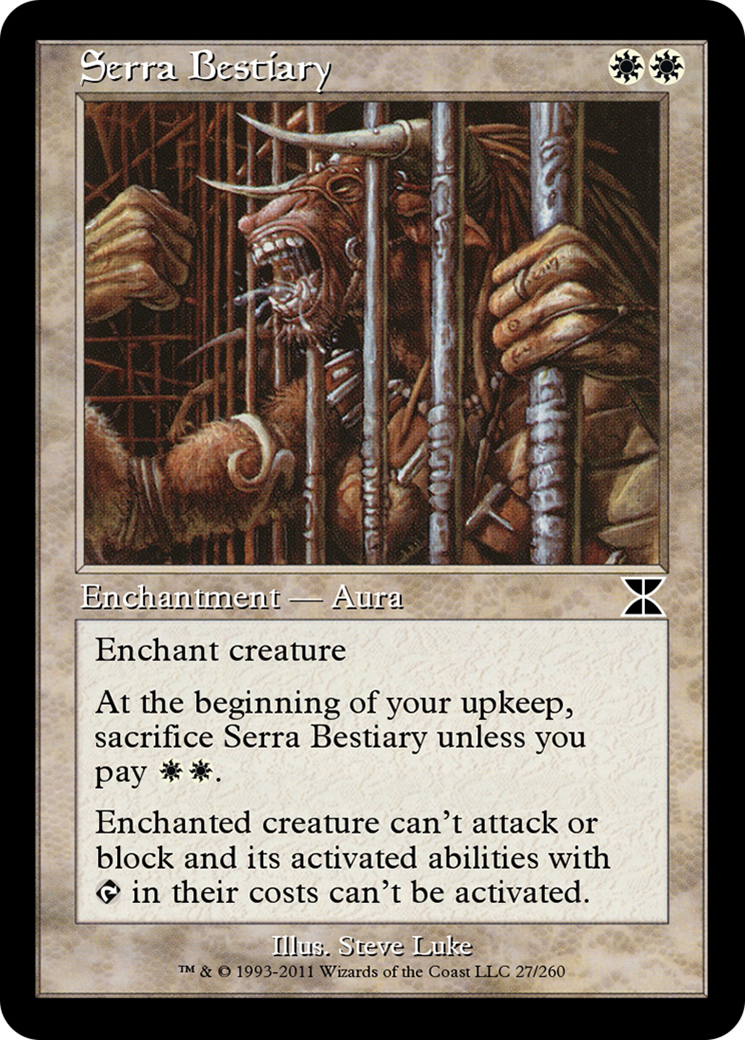 Serra Bestiary (ME4-027) - Masters Edition IV