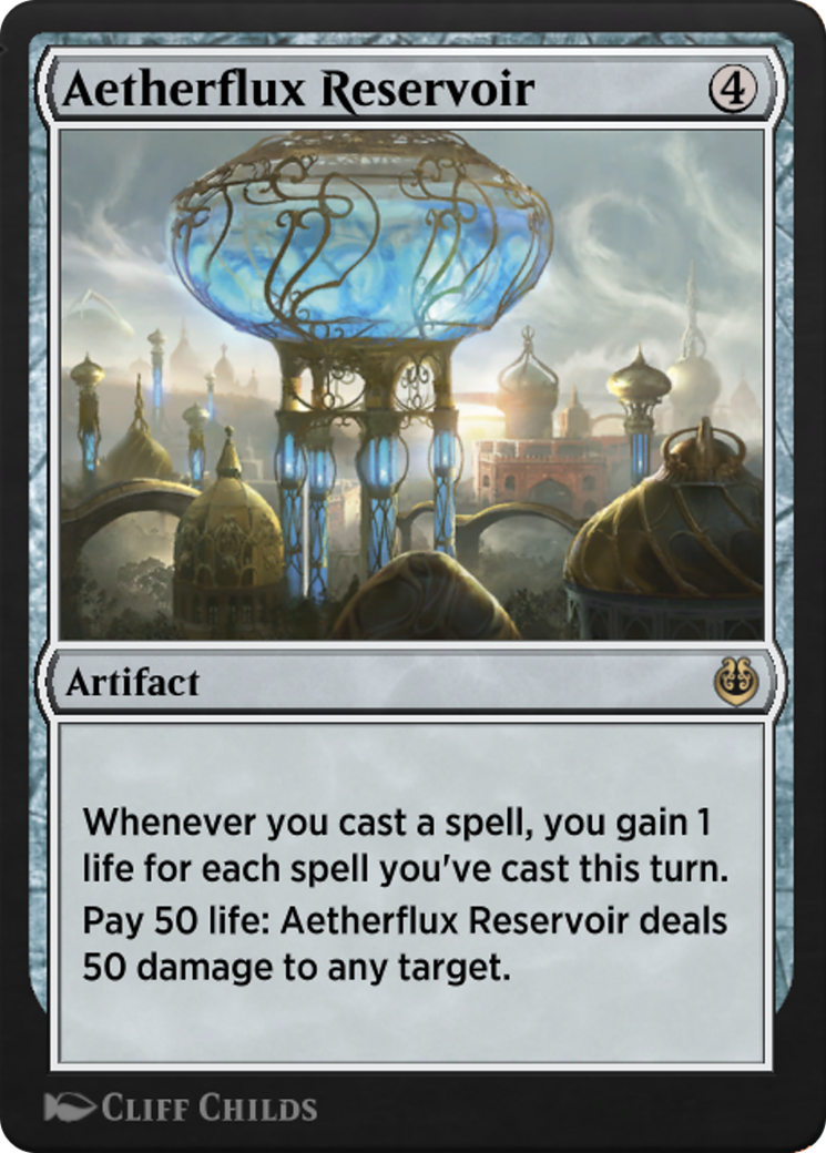 Aetherflux Reservoir (KLR-217) - Kaladesh Remastered
