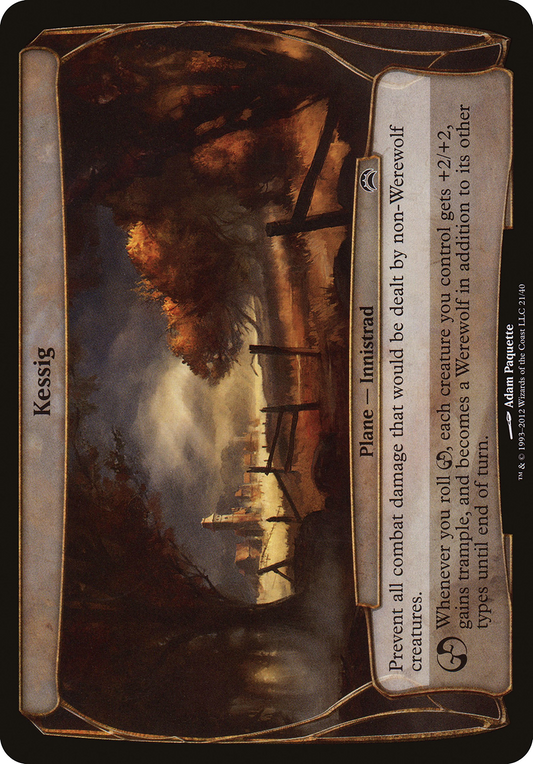 Kessig (OVER-021) - Planechase 2012 Planes Foil