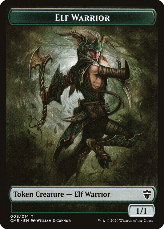 Elf Warrior (CMR-008) - Commander Legends Tokens