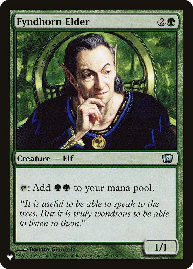 Fyndhorn Elder [The List]