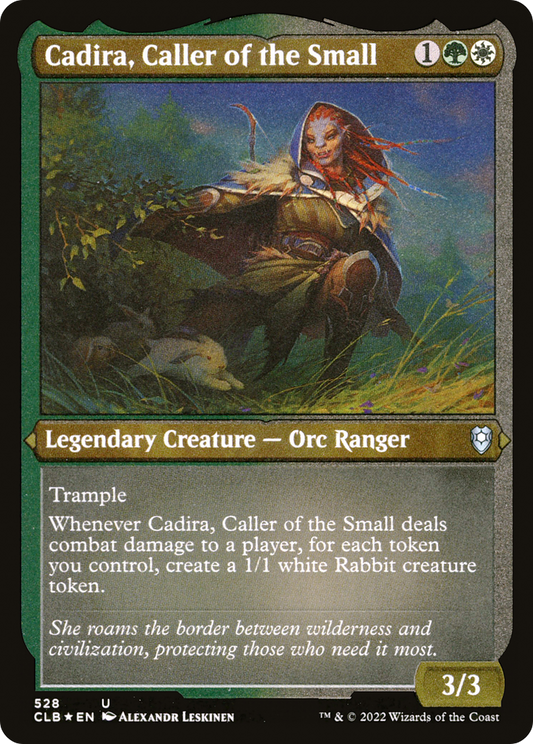 Cadira, Caller of the Small (Foil Etched) [Commander Legends: Battle for Baldur's Gate]