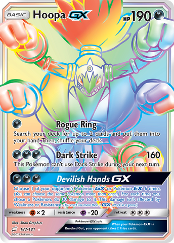 Hoopa GX (187/181) [Sun & Moon: Team Up]