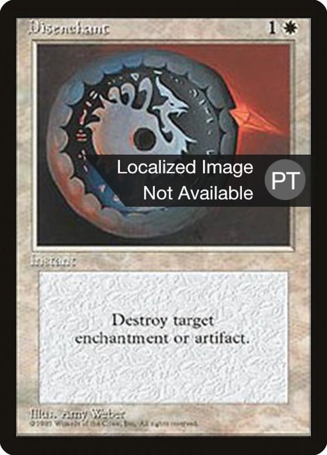 Disenchant [Fourth Edition (Foreign Black Border)]