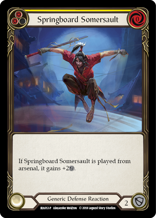 Springboard Somersault [IRA012-P] (Ira Welcome Deck)  1st Edition Normal