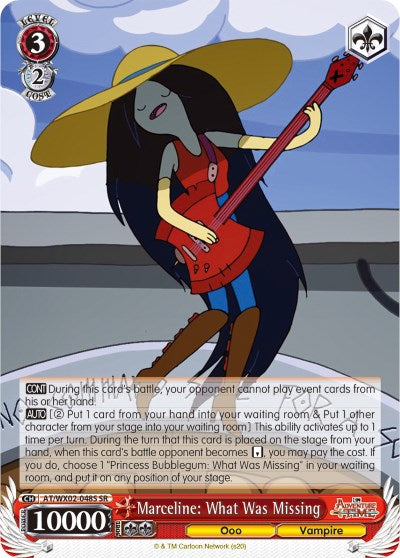 Marceline: What Was Missing (AT/WX02-048S SR) [Adventure Time]