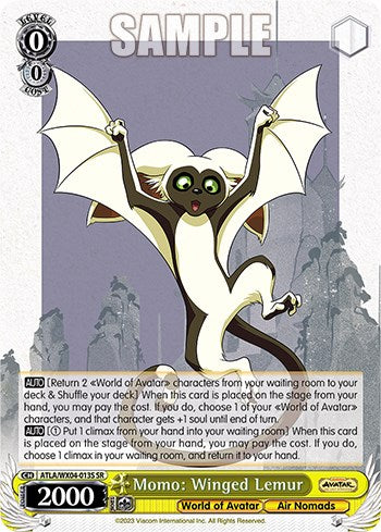 Momo: Winged Lemur [Avatar: The Last Airbender]