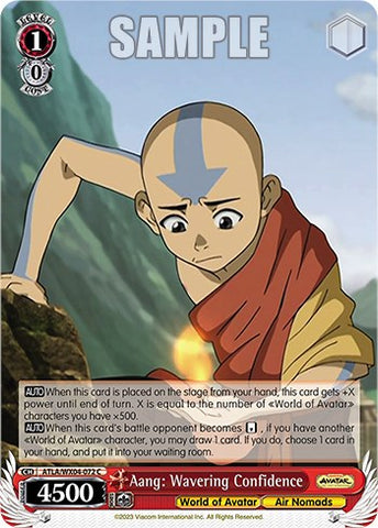 Aang: Wavering Confidence [Avatar: The Last Airbender]