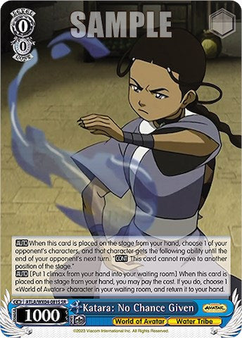 Katara: No Chance Given [Avatar: The Last Airbender]