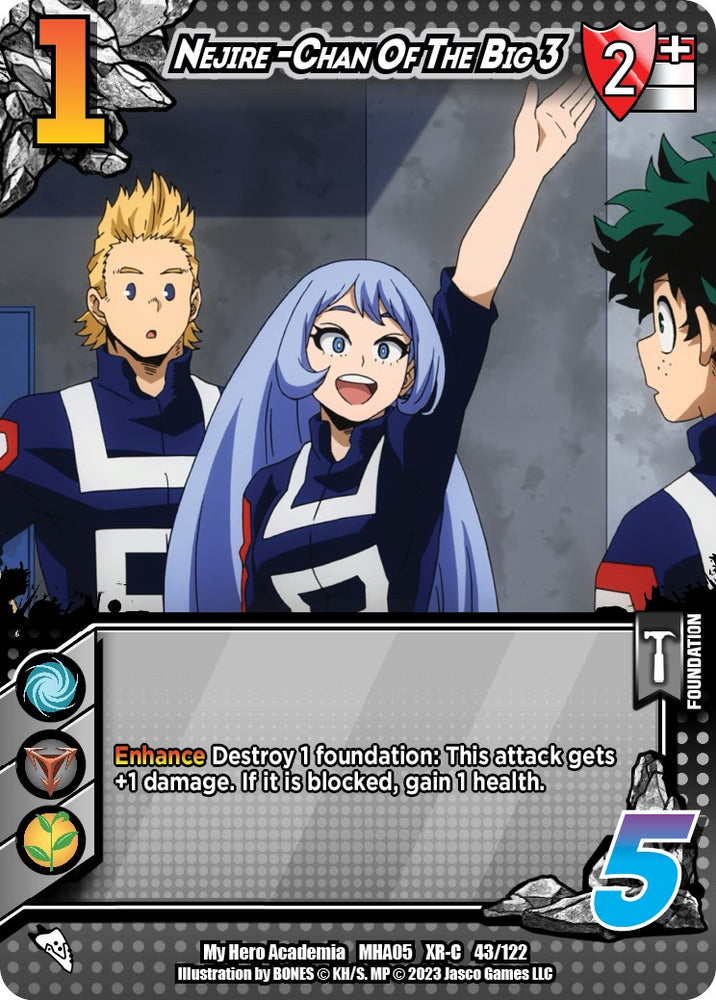 Nejire-Chan Of The Big 3 (XR) [Undaunted Raid]