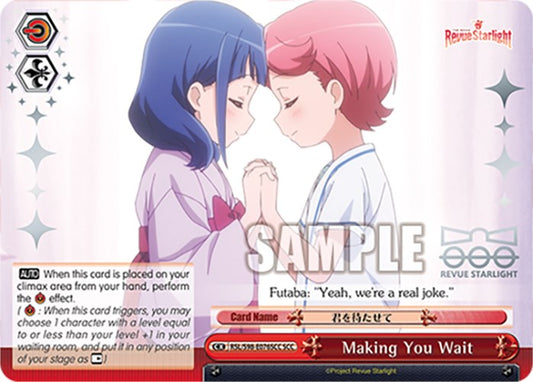 Making You Wait (RSL/S98-E076SCC SCC) [Revue Starlight The Movie]