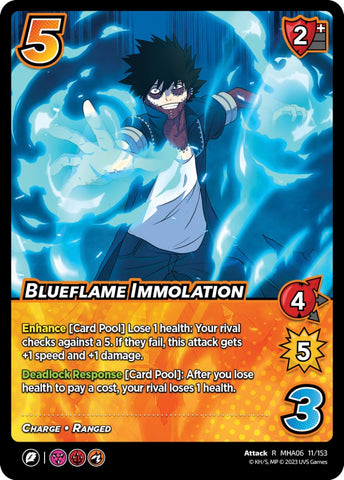 Blueflame Immolation [Jet Burn]